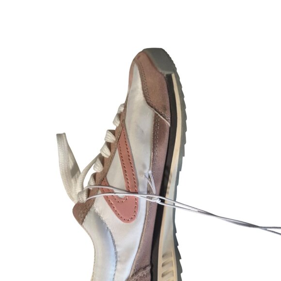 Tretorn pink and white leather sneakers size 7m - Picture 6 of 10